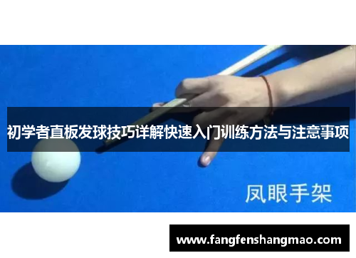 初学者直板发球技巧详解快速入门训练方法与注意事项